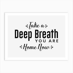 Deep Breath Art Print