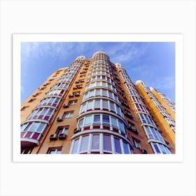 Apartment Building Art Print