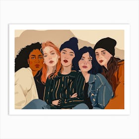 Group Of Women 1 Art Print