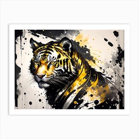 Tiger Painting 1 Art Print