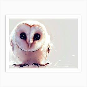 Barn Owl 14 Art Print