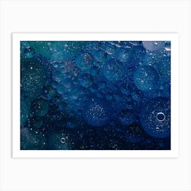 Water Droplets Art Print