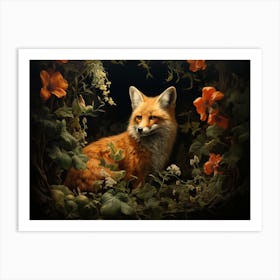 Corsac Fox (2) Art Print
