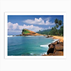 Sri Lanka Beach Art Print
