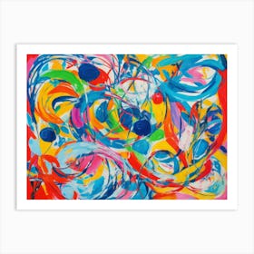 Abstract Painting 2 Art Print