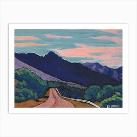 West Tx Highway Art Print