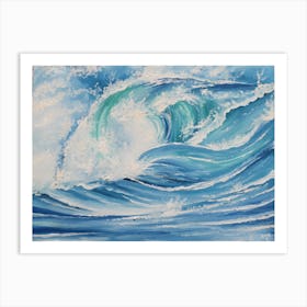 Ocean Wave 2 Art Print