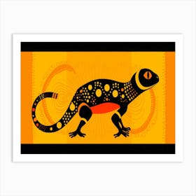 Lizard 8 Art Print