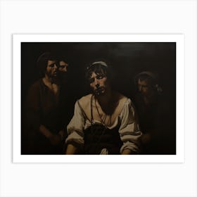 Contemporary Artwork Inspired By Caravaggio 4 Art Print
