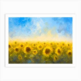 Sunflowers 1 Art Print