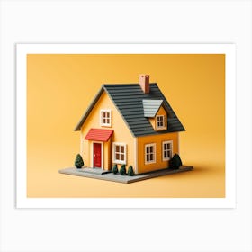 Miniature House 6 Art Print