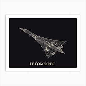 Vehicule Collection Concorde Supersonic Art Print