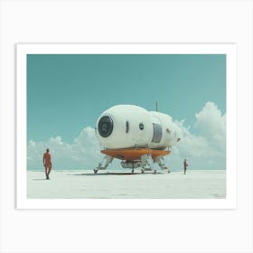 Spaceship 2 Art Print