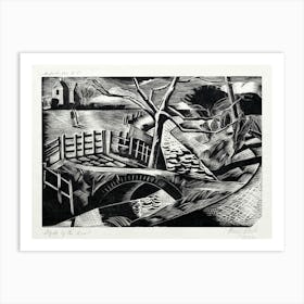 Dyke By The Road (1922), Paul Nash Art Print