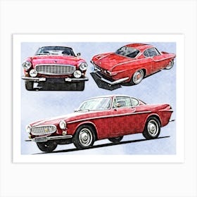 Volvo P 1800 Art Print