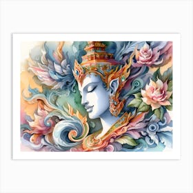 Buddha 13 Art Print