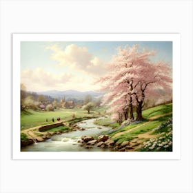 Cherry Blossoms 3 Art Print