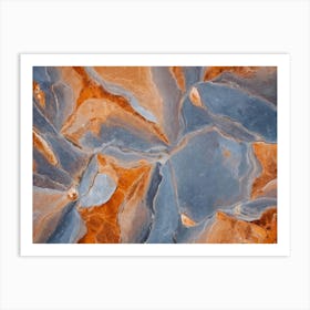 Mixture Of Rocks And Sand Art Print