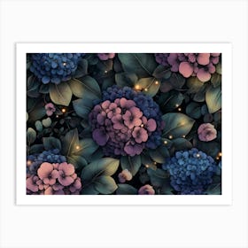 Hydrangeas 10 Art Print