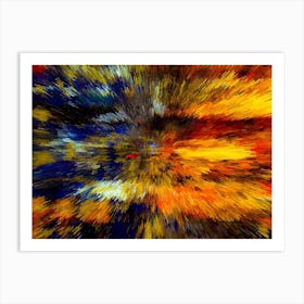 Acrylic Extruded Painting 188 Art Print