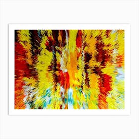 Acrylic Extruded Painting 219 Art Print