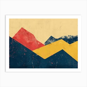 Mountains Of Colorado Art Print