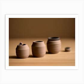 Clay Pots Art Print