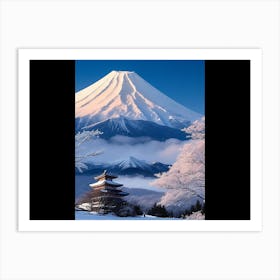 A Mountain In Japan Martin Dennis (1) Art Print