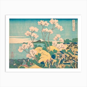 Fuji From Gotenyama On The Tōkaidō At Shinagawa Katsushika Hokusai Art Print