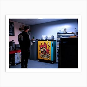 Tattoo Shop Art Print