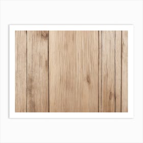 Brown wood plank texture background 4 Art Print