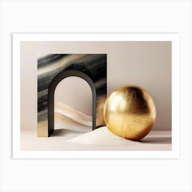 Golden Egg Art Print