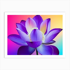 Lotus Flower 2 Art Print