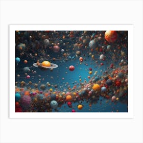 Saturn Art Print