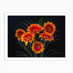 Gerberas 1 Art Print