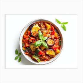 Vegetable Stew In A Bowl 20 Art Print