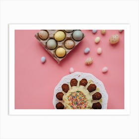 Easter Bundt Cake 1 Art Print