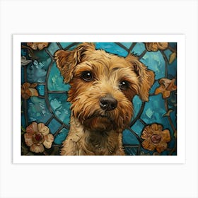 Lakeland Terrier Fine Art Portrait 1 Art Print