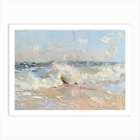 Coastal Impression Dynamic Waves 12 Art Print