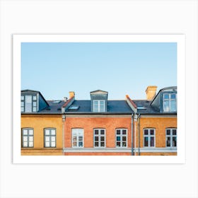 Windows Of Copenhagen 2 Art Print
