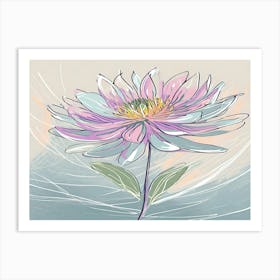 Chrysanthemum 21 Art Print