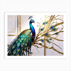 Peacock 29 Art Print