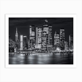 Skyline,Manhattan,New York, New York City,Nyc,Art Work, Photo,Colorful,Streetphotograpy,Grand Central Station Art Print