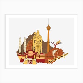 Malaysia Art Print