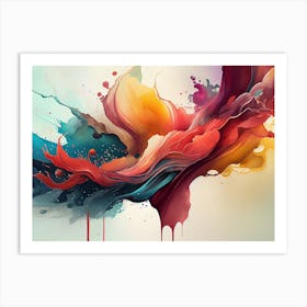 Abstract Painting 66 Art Print