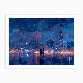 Night In The City 3 Art Print