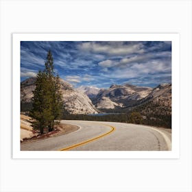 Yosemite National Park Panorama Art Print