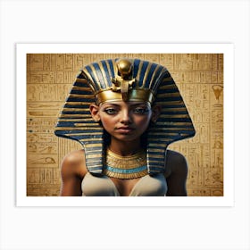 Egyptian Woman 3 Art Print