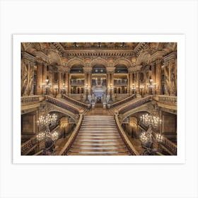 Palais Garnier Art Print