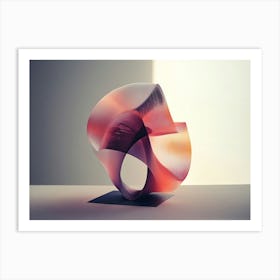 Abstract Sculpture 2 Art Print